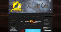 Desktop Screenshot of giallipercaso.it